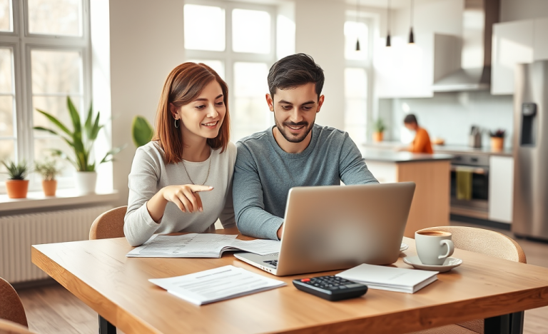 Image représentant un prêt personnel intelligent avec des options de paiement flexibles, illustrant la flexibilité financière.