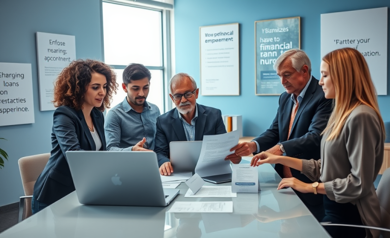 Image illustrant le processus de demande de prêt personnel chez easyfinancial.